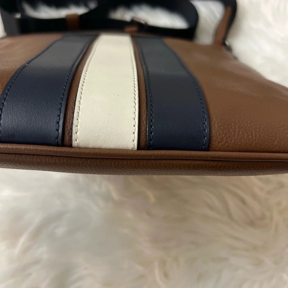 Charles Crossbody With Varsity Stripe